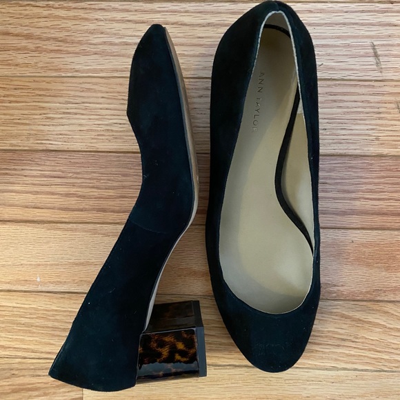 Ann Taylor | Shoes | Block Heel Black 